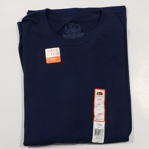 3/$15 🌻NWT Navy Fruit of the Loom Long Sleeve